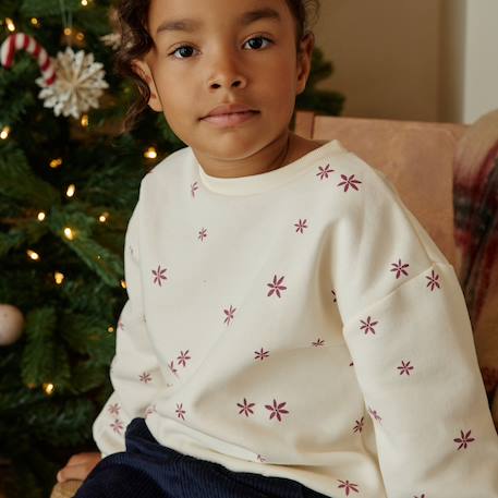 Sweat en molleton misti Vanille 5 - vertbaudet enfant 