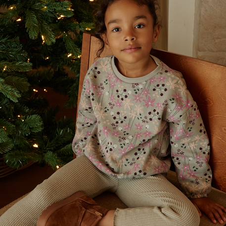 Sweat en molleton misti Vert 5 - vertbaudet enfant 