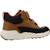 Baskets enfant garçon en cuir flexyper mini Bleu c0045+Marron c2g9b 7 - vertbaudet enfant 