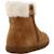 Baskets enfant fille en cuir macchia Brun clair c6627 3 - vertbaudet enfant 