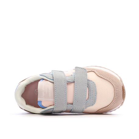 Baskets fille band Rose 5 - vertbaudet enfant 