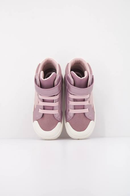 Baskets bébé fille en cuir Violet c8006 3 - vertbaudet enfant 