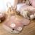 Tapis lavable en laine mademoiselle souris Pink 2 - vertbaudet enfant 
