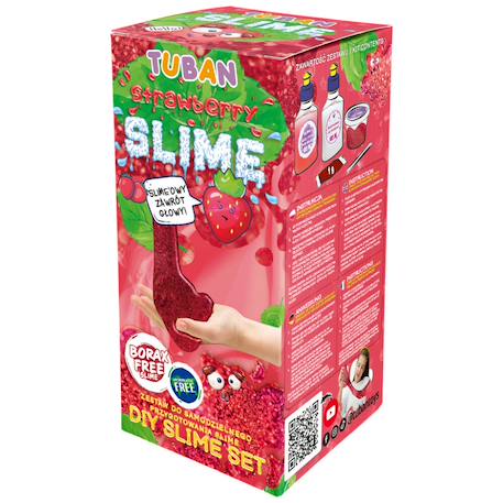 Kit slime enfant à fabriquer fraise Red 4 - vertbaudet enfant 