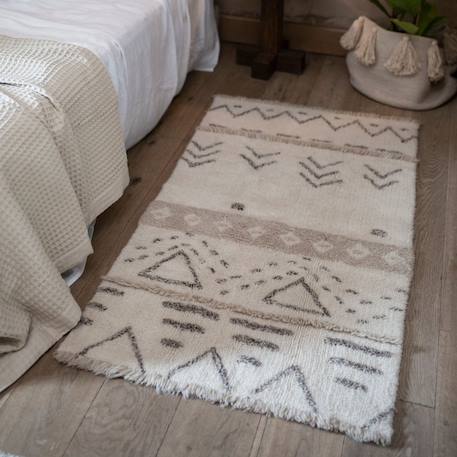 Tapis lavable en laine lakota day Beige 4 - vertbaudet enfant 
