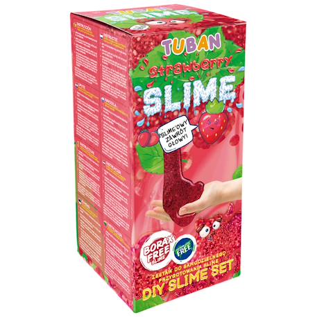 Kit slime enfant à fabriquer fraise Red 3 - vertbaudet enfant 