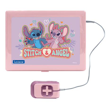 Ordinateur éducatif couleur angel stitch en/fr ROSE 2 - vertbaudet enfant 