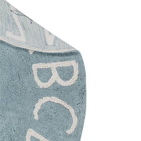 Tapis lavable rond alphabet abc Blanc+Bleu+Pink 11 - vertbaudet enfant 
