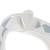 Lot de 3 bavoirs naissance gots happy fruits bleu Blanc, bleu 2 - vertbaudet enfant 