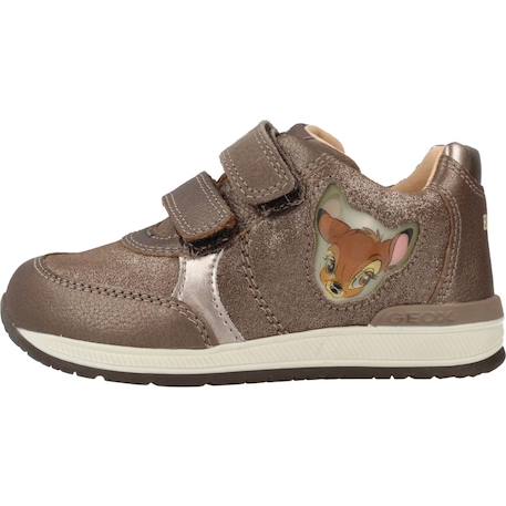 Derbies bébé fille en cuir rishon Marron c1x2u+Rose c8j8n 2 - vertbaudet enfant 