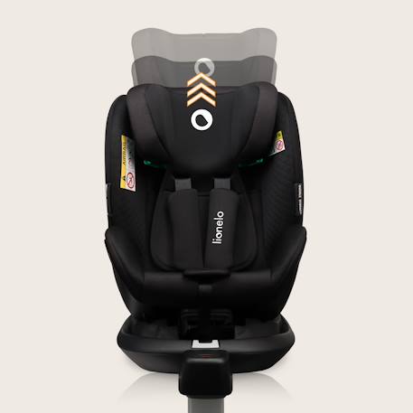 Siège-auto pivotant 360° antoon plus i-size 40-105 cm avec isofix Black onyx 5 - vertbaudet enfant 