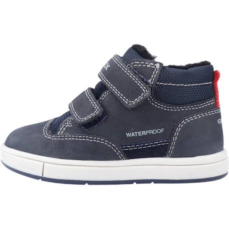 Bottes bébé garçon en cuir trottola Bleu c4002+Bleu cf4a3 2 - vertbaudet enfant 