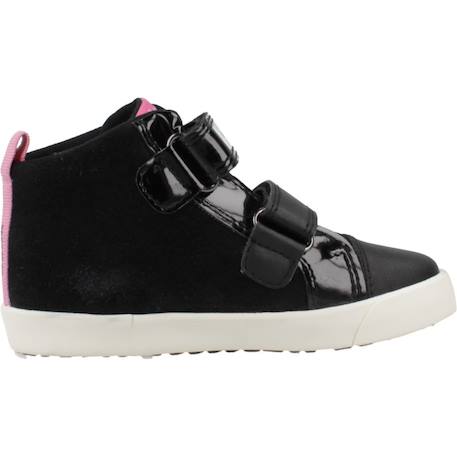 Baskets bébé fille en cuir kilwi Noir c9289 1 - vertbaudet enfant 