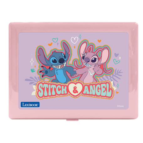 Ordinateur éducatif couleur angel stitch en/fr ROSE 4 - vertbaudet enfant 