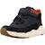 Baskets bébé garçon en cuir flexyper mini Bleu c0045+Marron c2g9b 4 - vertbaudet enfant 