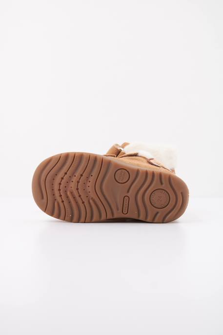 Baskets bébé fille en cuir Brun clair c6627 5 - vertbaudet enfant 
