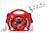 Lecteur cd portable avec 2 microphones miraculous ROUGE 2 - vertbaudet enfant 