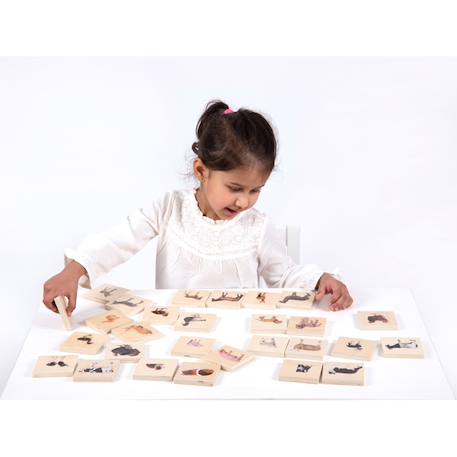 Memory animaux domestiques Multi-coloured 4 - vertbaudet enfant 