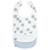 Lot de 3 bavoirs naissance gots happy fruits bleu Blanc, bleu 1 - vertbaudet enfant 