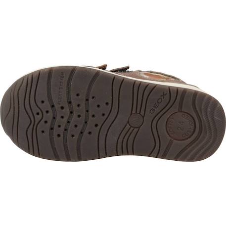 Derbies bébé fille en cuir rishon Marron c1x2u+Rose c8j8n 6 - vertbaudet enfant 