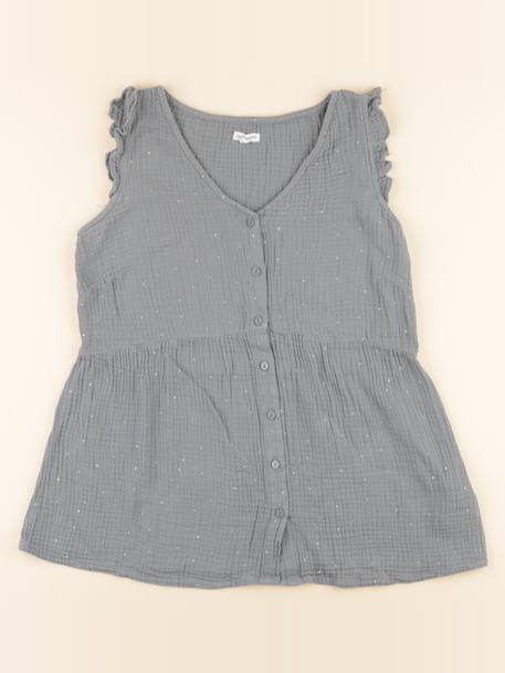 Blouse grossesseallaitement - 34 Vert, or 1 - vertbaudet enfant 