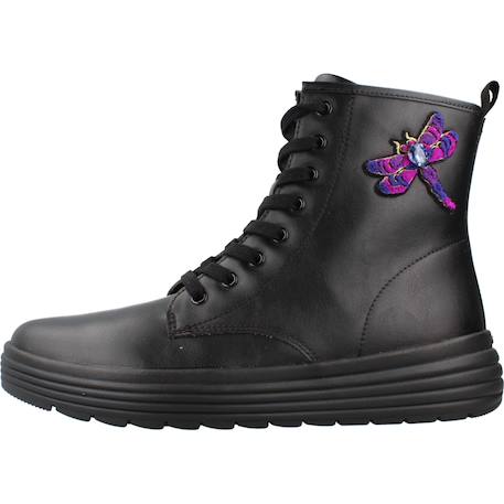 Bottines fille zippées j phaolae Noir c9997+Noir c9999 2 - vertbaudet enfant 