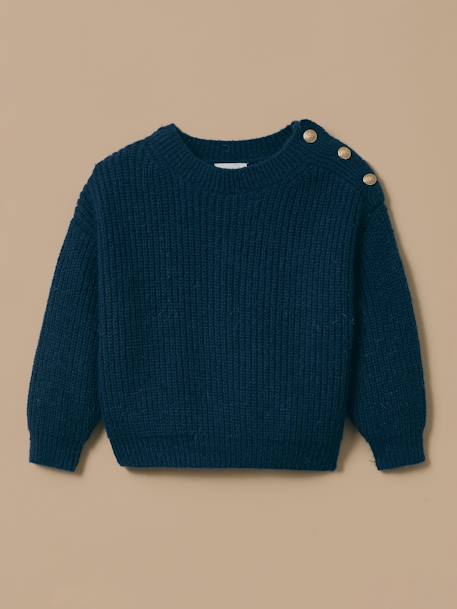 Pull élégant fille Marine 1 - vertbaudet enfant 