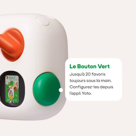 Lecteur audio yoto mini 4e génération Blanc 4 - vertbaudet enfant 