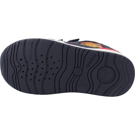 Derbies bébé garçon en cuir Bleu c4075+Noir c0005 6 - vertbaudet enfant 