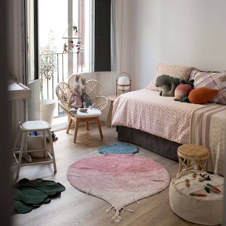 Tapis lavable ramona le radis Pink 2 - vertbaudet enfant 