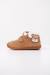 Baskets bébé fille en cuir Brun clair c6627 4 - vertbaudet enfant 