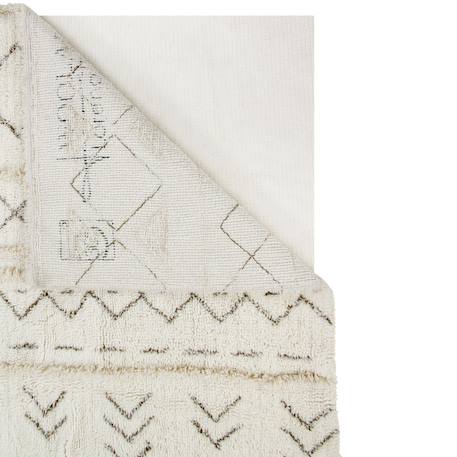 Tapis lavable en laine lakota day Beige 5 - vertbaudet enfant 