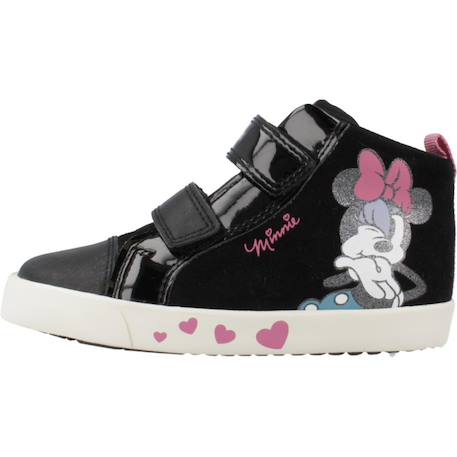 Baskets bébé fille en cuir kilwi Noir c9289 2 - vertbaudet enfant 
