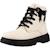 Baskets bébé fille en cuir kiddartah Blanc c1m9b+Noir c9999 4 - vertbaudet enfant 