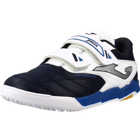 Baskets enfant garçon cancha deportivo Bleu mrnblc 4 - vertbaudet enfant 
