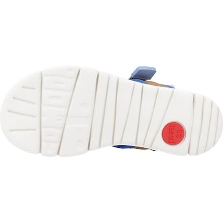 Sandales enfant fille en textile Bleu multi+Bleu multicolore 12 - vertbaudet enfant 