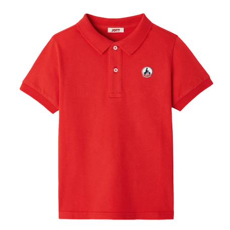 Polo enfant garçon en coton bio salvador Rouge 318 4 - vertbaudet enfant 