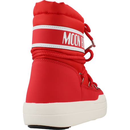Bottes fille modèle mb jr park boot Argent+Rouge 9 - vertbaudet enfant 