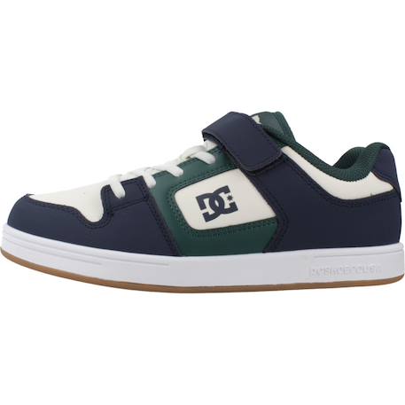Baskets enfant garçon en cuir garçon cuir Bleu 412 2 - vertbaudet enfant 