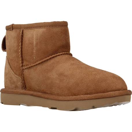 Bottes fille modèle k classic mini ii Beige+Marron 11 - vertbaudet enfant 