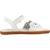 Sandales enfant fille en cuir tws Blanc 1 - vertbaudet enfant 