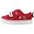 Baskets bébé garçon en cuir flarescalelo Rouge red 2 - vertbaudet enfant 