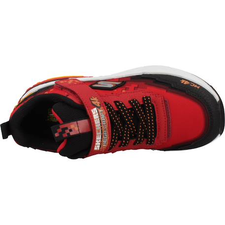 Baskets enfant garçon légère souple Bleu bllm+Bleu tqbk+Gris cblm+Rouge rdbk+Vert brmt 24 - vertbaudet enfant 