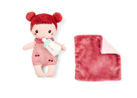 Poupée 21 cm et son couffin Mio Rose franboise 4 - vertbaudet enfant 