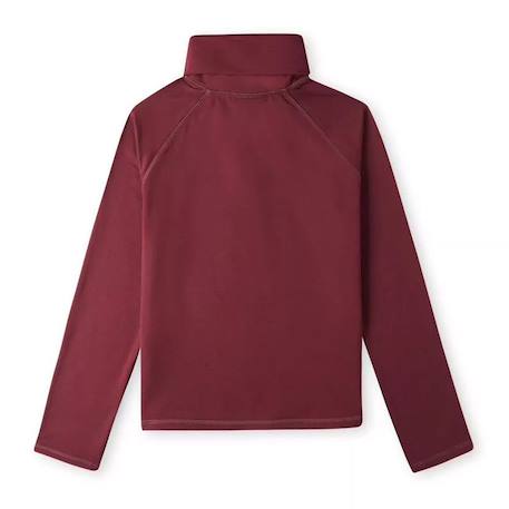 Veste polaire fille clime fleece Bordeaux 3 - vertbaudet enfant 