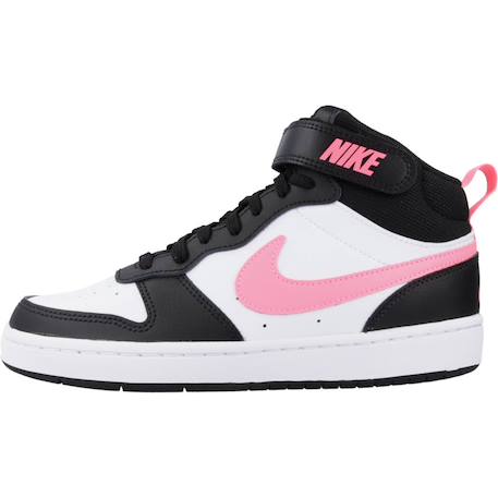Baskets enfant garçon en cuir court borough 2 Noir 005 2 - vertbaudet enfant 