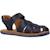 Sandales enfant garçon en cuir bicho Bleu marine 5 - vertbaudet enfant 