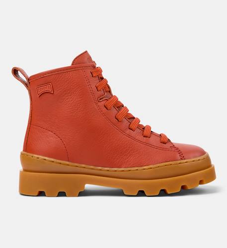 Cuir lisse Rouge moyen 1 - vertbaudet enfant 
