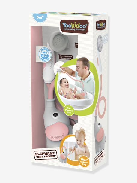 Douchette éléphant bleu/vert+ROSE+turquoise 12 - vertbaudet enfant 