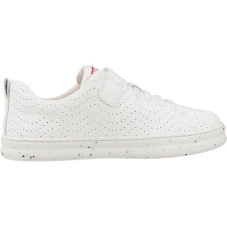 Baskets enfant garçon en cuir runner four Blanc 1 - vertbaudet enfant 